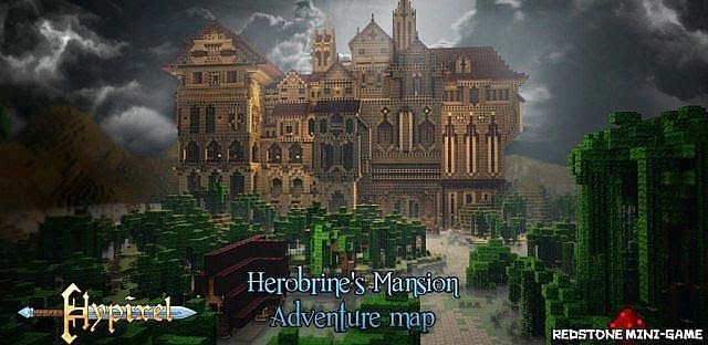 Herobrine's Mansion Adventure Map  MataCraft