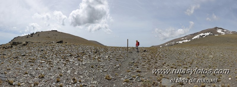 Cerros Trevelez - Granados - Peñón del Muerto I y II - Plaza de los Lobos