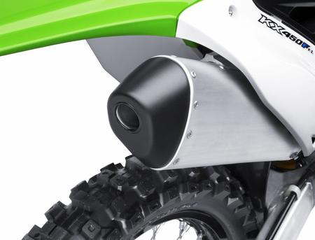 2012 Kawasaki KX 450F Muffler