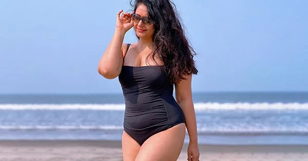 poonam bajwa swimsuit curvy hot actress