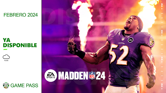 "Madden NFL 24" ya disponible con Xbox Game Pass (EA Play)
