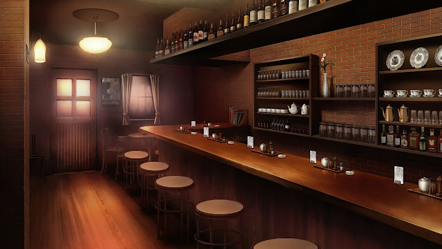 Bar at Night (Anime Background)