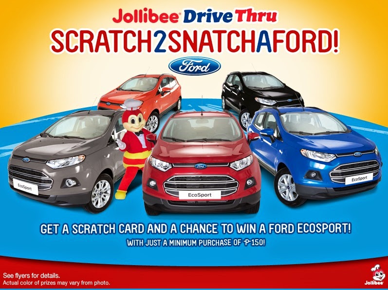 Jollibee Scratch2SnatchAFord Promo