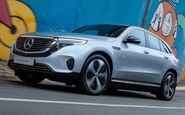 Mercedes EQC elétrico chega ao Brasil - preço R$ 575 mil