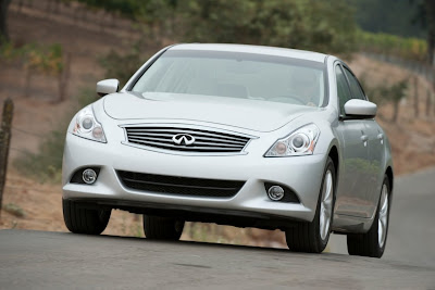 2011 Infiniti G25 Sedan Front View