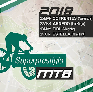 FECHAS Y SEDES DEL SUPERPRESTIGIO MTB 2018,