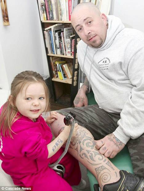 Ruby Dickinson is set to become the world's youngest tattoo artist after Ruby Dickinson is set to become the world's youngest tattoo artist after