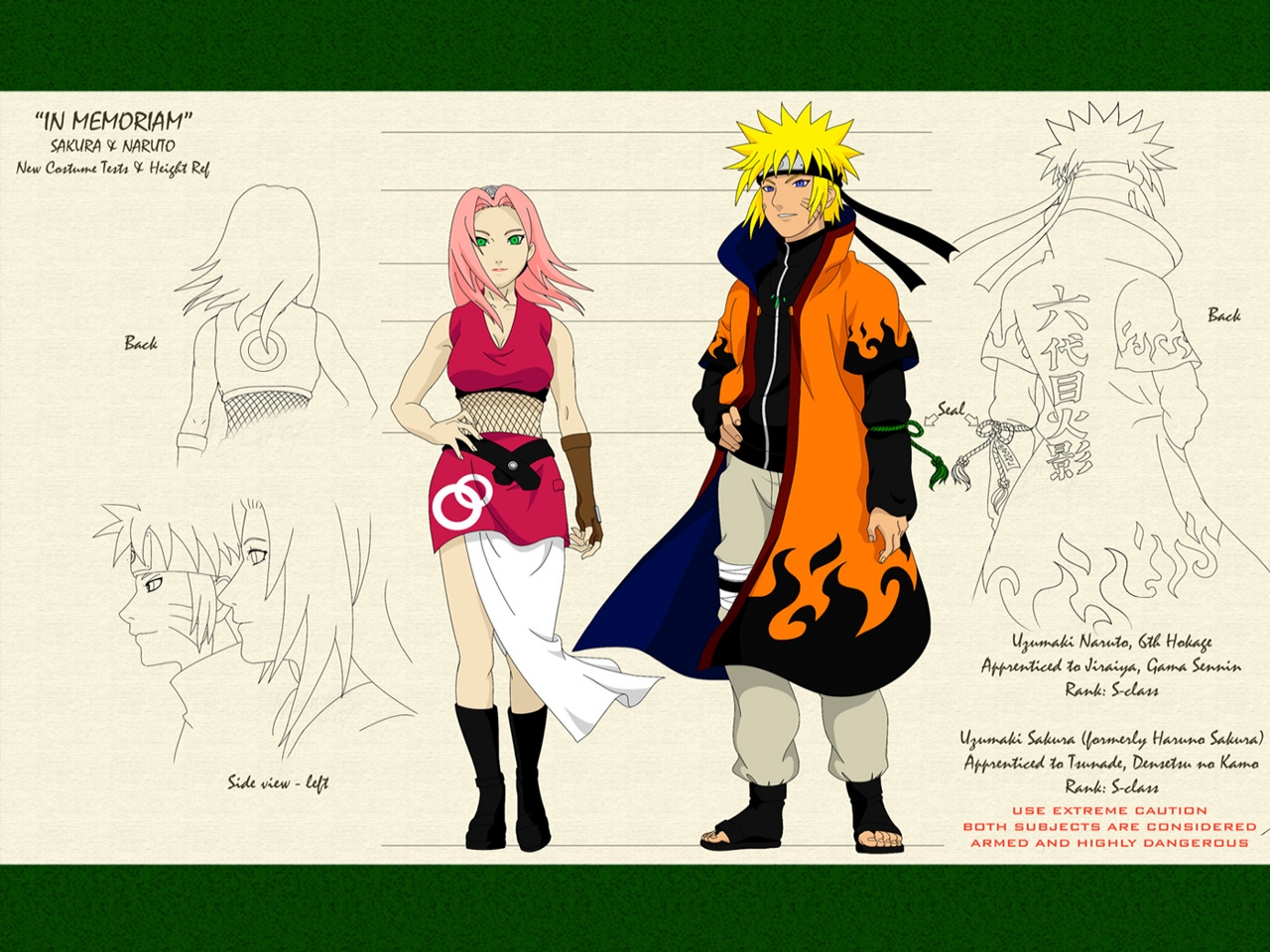 naruto and sakura together wallpapers