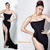 Urvashi Ratuela Hot Black high slight Black corset Dress