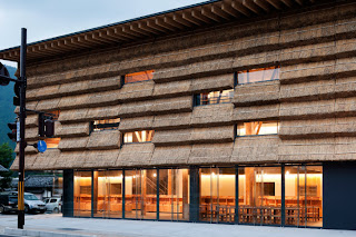 Hotel en Yusuhara de Kengo Kuma