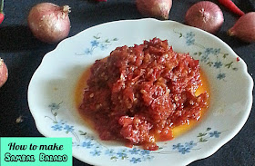 How to make Sambal Balado Recipe @ treatntrick.nlogspot.com