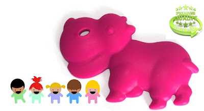 Silicone Hippo Teethers For Teething Relief  #hippoteethers