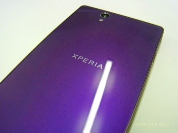 Sony xperia z back picture