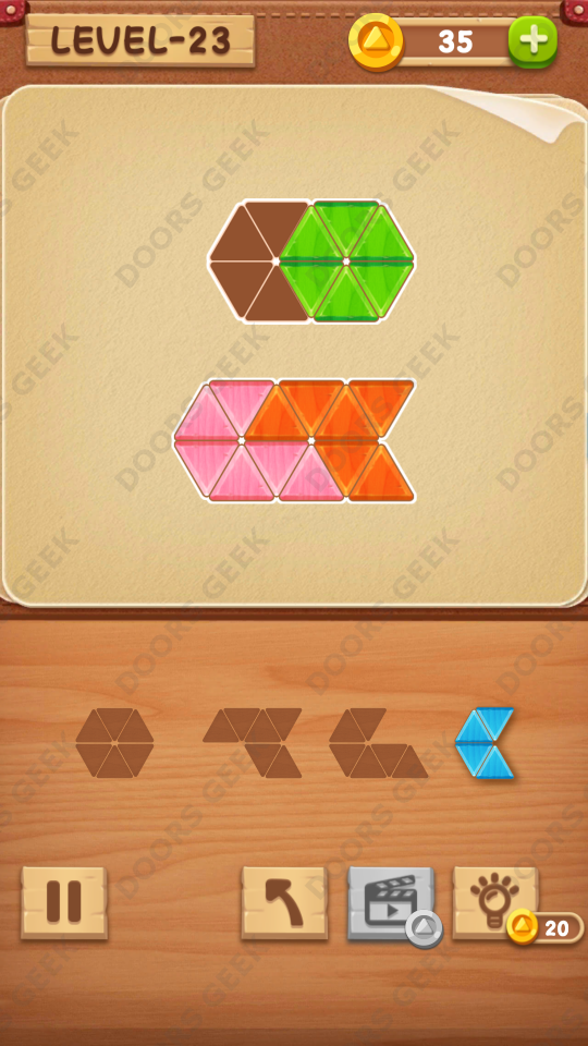 Block Puzzle Jigsaw Rookie Level 23 , Cheats, Walkthrough for Android, iPhone, iPad and iPod