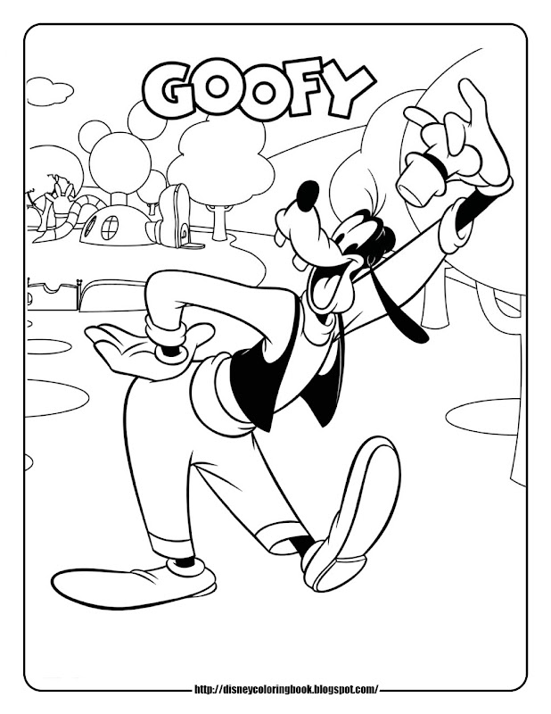 mickey mouse coloring pages coloring sheets goofy title=