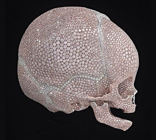 Damien Hirst New Mini Skull 