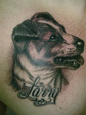 Labels: Dog Tattoo
