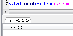 function count all count(*) mysql