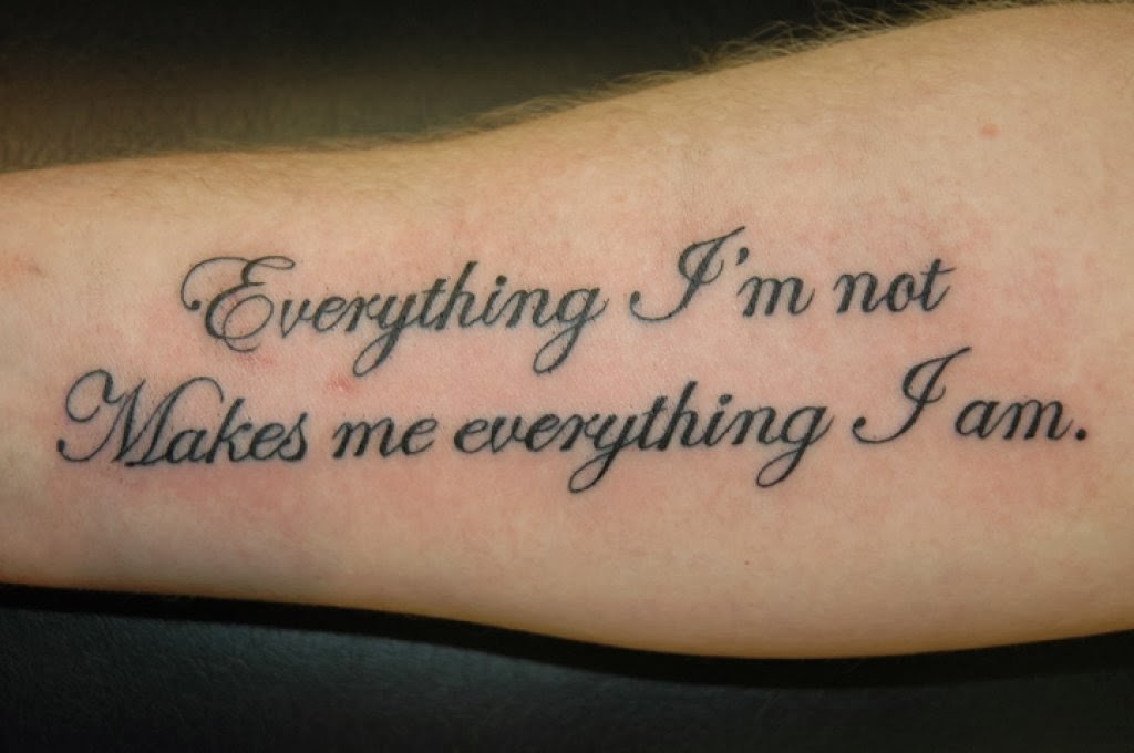 Writing Tattoos