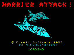 Harrier Attack ZX Spectrum