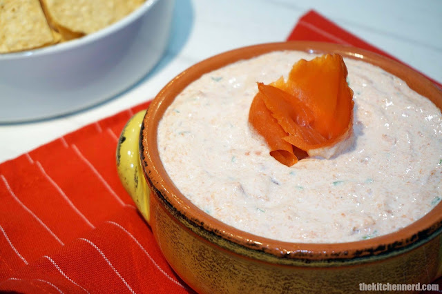 Smoked Salmon Spread/Dip | The Kitchen Nerd