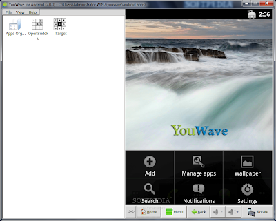 YouWave Android v2.3.3 Full Patch Crack free Download | Android Emulator for PC 