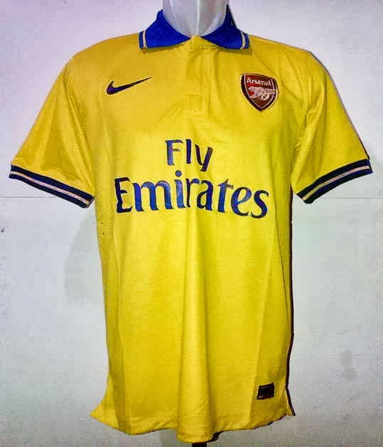  Arsenal Away 2013 2014 Jersey Baju Bola Murah