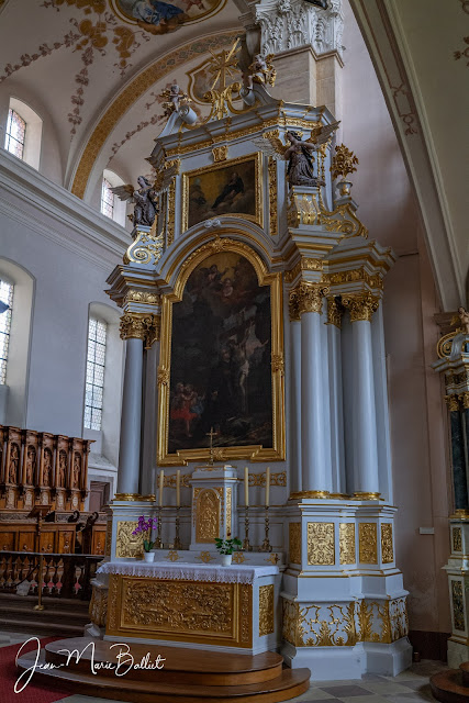 Abbatiale d'Ebersmunster - autel latéral