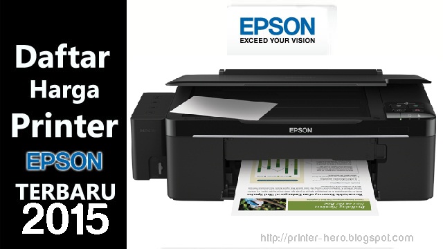 25 Tipe Printer Epson Terlaris di Pasaran September 2017 