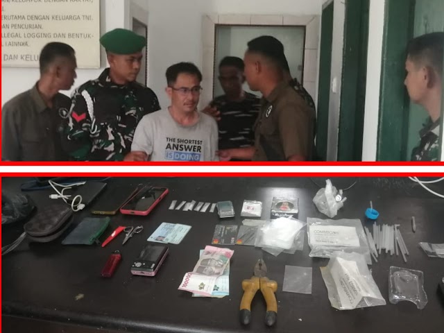 2 Pemuda Diduga Pengguna Narkoba Diamankan Warga dan Babinsa di Karimun, 1 Diantaranya Warga Batam