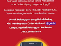 Perubahan Baru GoPay di Resto GoBiz.