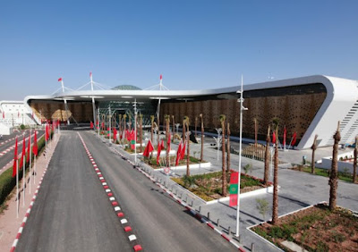 L'aéroport de Marrakech