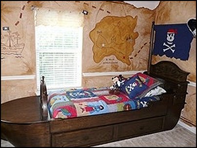 Decorating theme bedrooms - Maries Manor: pirate bedrooms - pirate ...