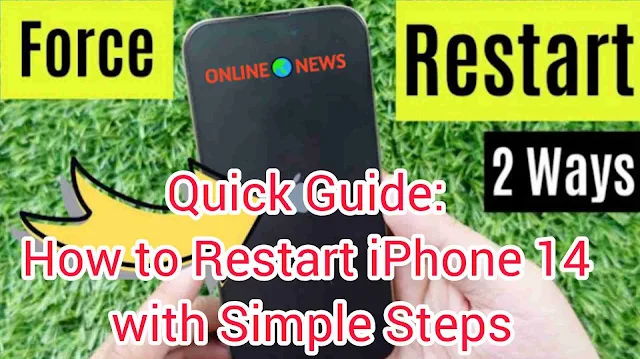 How to Restart iPhone 14