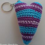 patron gratis corazon amigurumi | free pattern amigurumi heart 