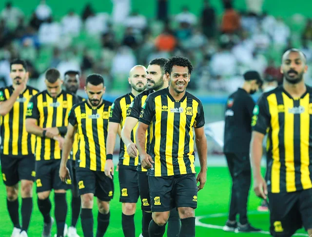 لاعبو فريق الاتحاد السعودي