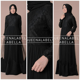 Abella by Queenalabels Hitam