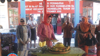 HUT  ke-11 Kecamatan Manggelewa Berlangsung Meriah 