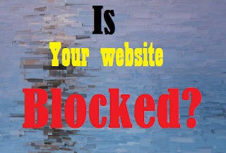 Find out if your website is blocked or not front