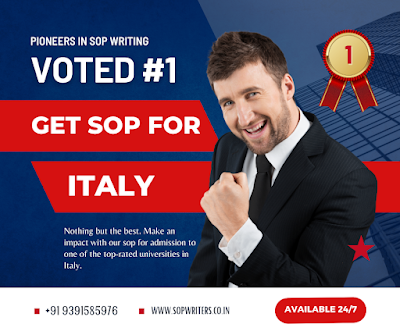 SoP Writers for Italy Student Visa