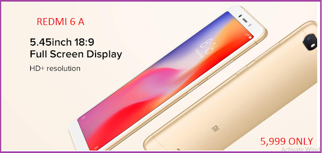 redmi 6a ,amazon great indian sale