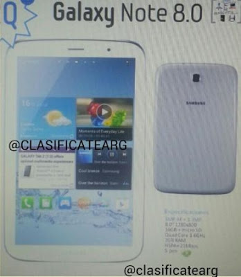 Samsung Galaxy note 8.0