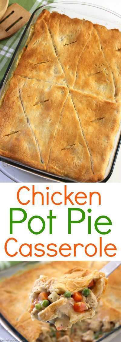 Add this easy Chicken Pot Pie Casserole to your quick weeknight dinner idea list. Pot Pies make for a comforting meal during the fall and winter months. Since this recipe uses store bought crescent…
