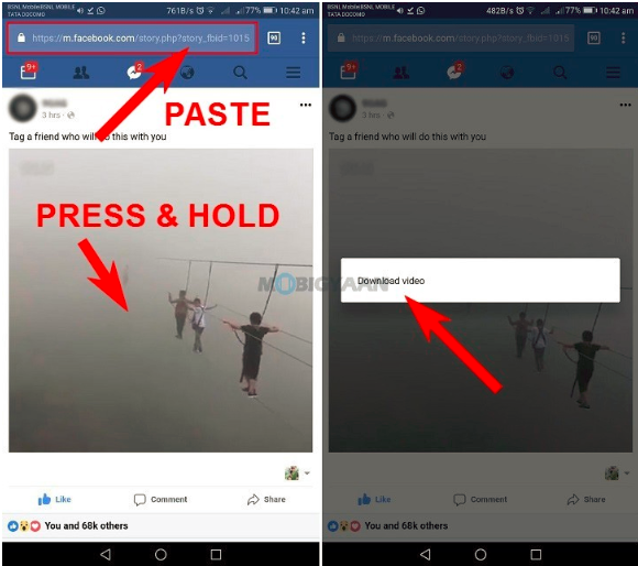  Download A Facebook Video On Android