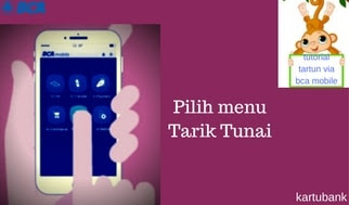 Gambar 2 - 10 Langkah Mudah Cara Tarik Tunai di ATM dengan BCA Mobile 