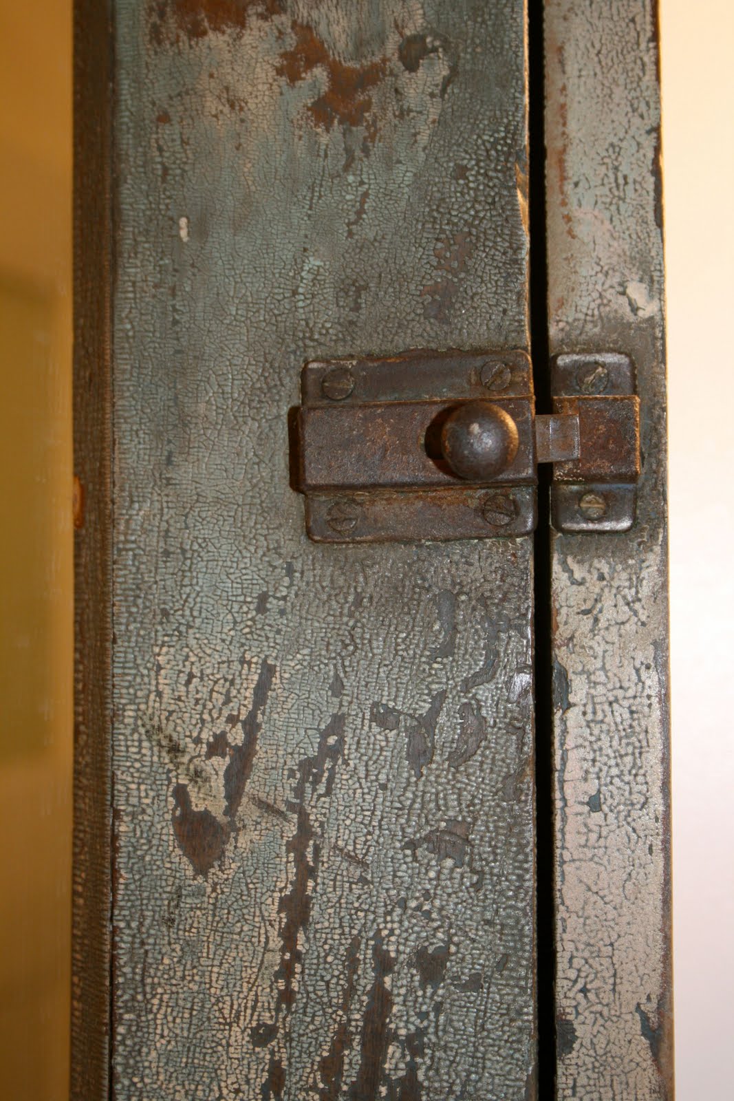 country bathroom mirrors It has that great old alligator finish and some wonderful hardware too