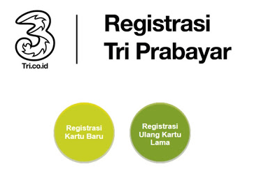  itulah yang jadi perbincangan di tanah air kita Cara Registrasi Ulang Kartu 3 (TRI) Terbaru Ke 4444