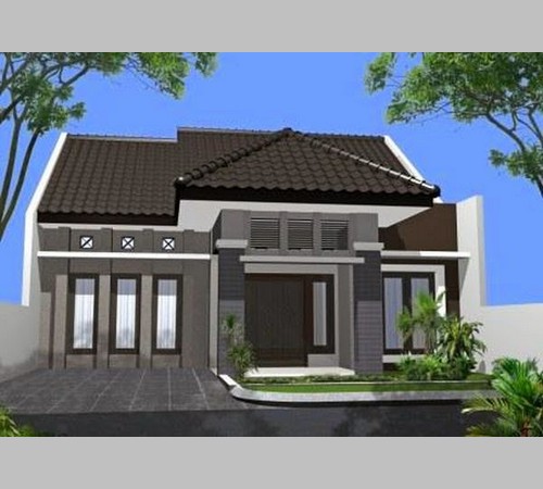 Desain Atap  Rumah  2 Lantai Datar Sederhana  Modern  Terbaru 2019