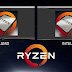 Os novos CPUs  RYZEN da AMD que vão competir com  os  CPUs da INTEL
