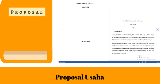Contoh Proposal Usaha dan Bisnis Misalnya Kue Kering  Tentang Proposal